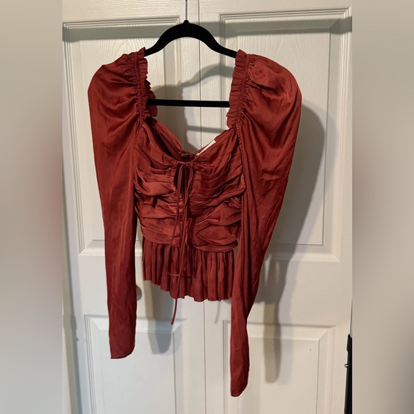 Ulla Johnson Mirelle Desert Rose Top NWT - Picture 3 of 5